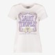 TwoDay dames T-shirt met opdruk wit lila