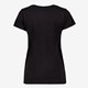 Dames T-shirt met luipaard zwart