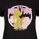Dames T-shirt met luipaard zwart
