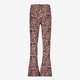 Meisjes flared broek met bloemenprint