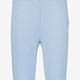 Geribde meisjes flared broek ijsblauw