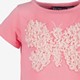 Meisjes T-shirt met vlinder roze