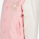 Meisjes bomberjack roze wit