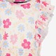Meisjes jurk met bloemenprint