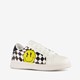 Jongens chessboard sneakers met smiley
