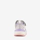Meisjes dad sneakers metallic pastel