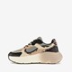 Dames dad sneakers met dierenprint