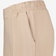 Dames pantalon met pintuck beige