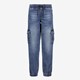 Unsigned jongens denim cargo jeans donkerblauw