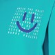Jongens sweater met smiley blauw
