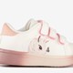 Meisjes sneakers met roze zool