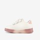 Meisjes sneakers met roze zool