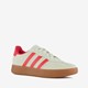 Barreda dames sneakers beige rood