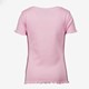 Basic meisjes rib T-shirt paars/lila
