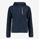 Kinder outdoor fleece vest blauw
