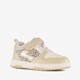 Meisjes sneakers met luipaardprint beige