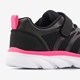 Sharp meisjes trainingsschoenen zwart roze