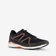 Dames hardloopschoenen zwart oranje