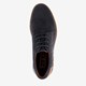 Suede heren veterschoenen navy
