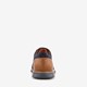 Suede heren veterschoenen navy