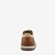 Suede heren veterschoenen beige