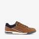 Heren sneakers cognac