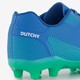 Kinder voetbalschoenen FG blauw groen