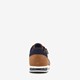 Heren sneakers cognac