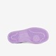 PSB80 leren meisjes sneakers wit lila