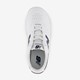 PSB80 leren jongens sneakers wit blauw