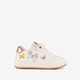 Meisjes sneakers met vlinders wit