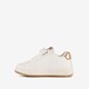 Meisjes sneakers met vlinders wit