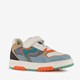 Leren jongens sneakers blauw beige