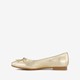 Dames ballerina's goud