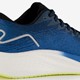 Heren hardloopschoenen blauw wit