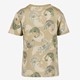 Jongens T-shirt met kameleons beige