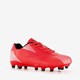 Dutchy FG kinder voetbalschoenen rood zwart