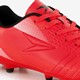 FG kinder voetbalschoenen rood zwart