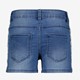 Meisjes denim short met borduursels