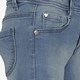 Meisjes denim short blauw