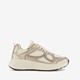 Dames dad sneakers metallic goud