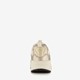 Dames dad sneakers metallic goud
