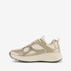 Dames dad sneakers metallic goud
