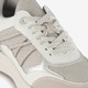 Dames sneakers grijs metallic