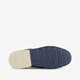 Leren heren instappers blauw