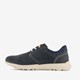 Leren heren veterschoenen blauw