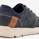 Leren heren veterschoenen blauw