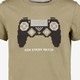 Jongens game T-shirt groen