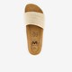 Dames bio slippers beige