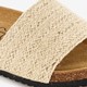 Dames bio slippers beige
